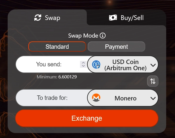 Trocador Screenshot